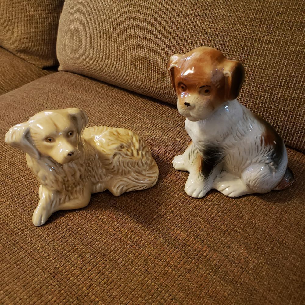 dog figurine lot